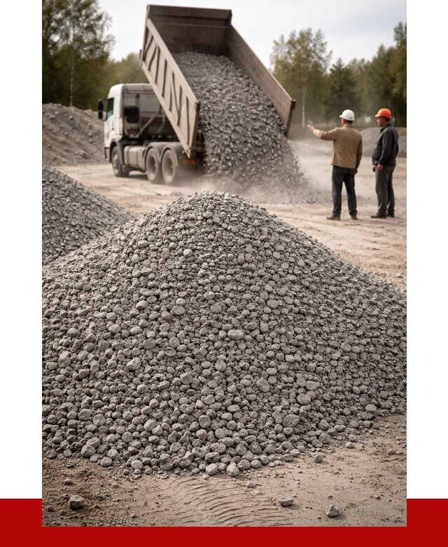 Гранитный щебень фракция 0-5 в Чехове от 2948 руб ПРОНЕРУДЧхв