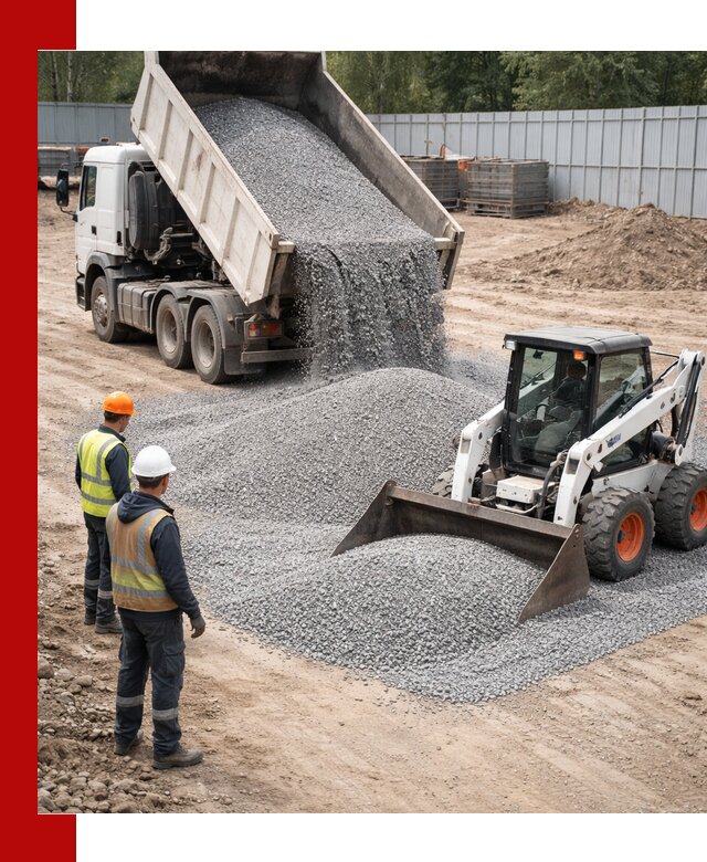 Доставка и продажа гранитного щебня фракции 0-5 в Чехове