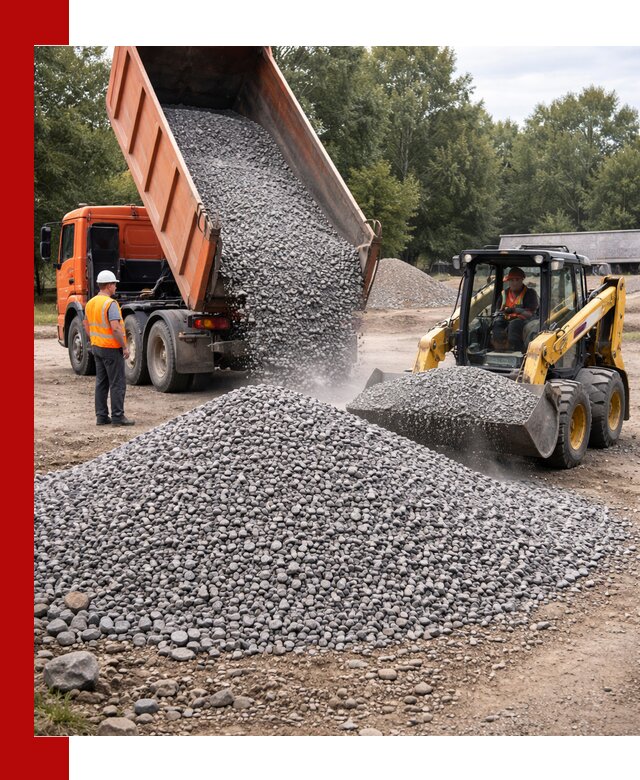 Купить гранитный щебень фракции 5–10 в Чехове с доставкой