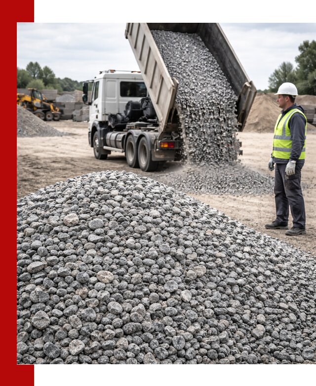 Доставка и продажа гранитного щебня фракции 5-20 в Чехове