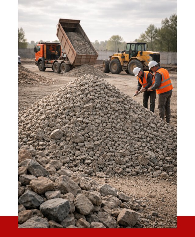 Гранитный щебень фракция 40-70 в Чехове от 2542 руб ПРОНЕРУДЧхв