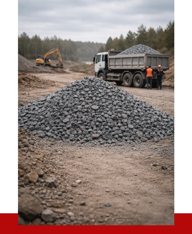 Щебень габбро диабаз фракция 40-70 в Чехове от 2237 р-ПРОНЕРУДЧхв