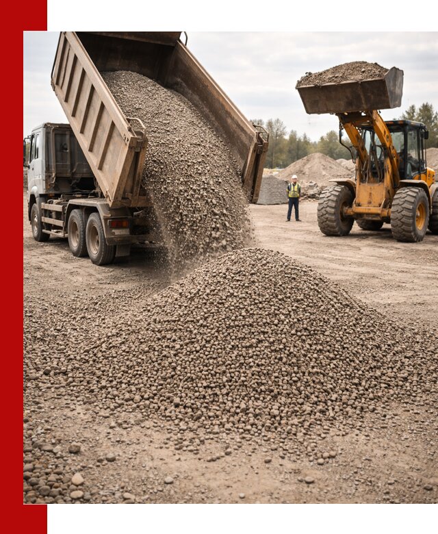 Гравийный щебень фракция 3–10 с доставкой в Чехове