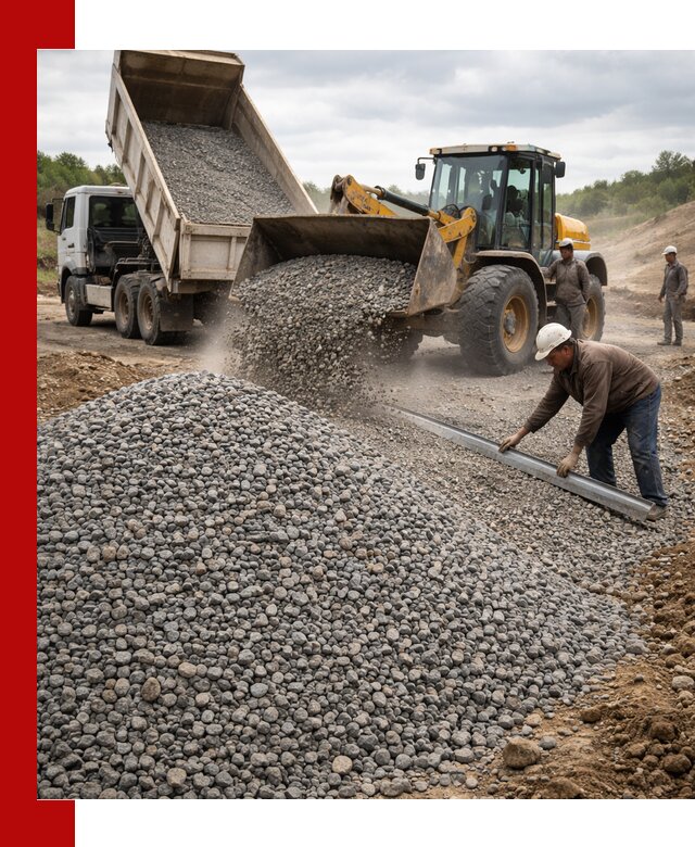 Гравийный щебень фракция 5-20 с доставкой в Чехове