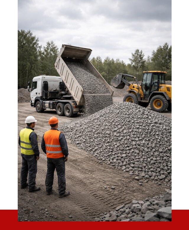 Гравийный щебень фракция 40-70 в Чехове от 9659р | ПРОНЕРУДЧхв