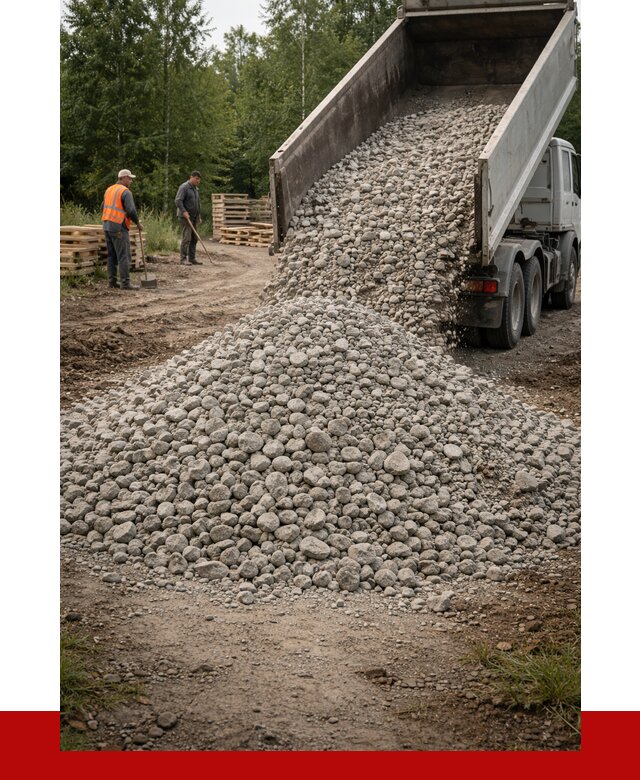 гравийный щебень фракция 70-120 в Чехове от 2491 р. ПРОНЕРУДЧхв