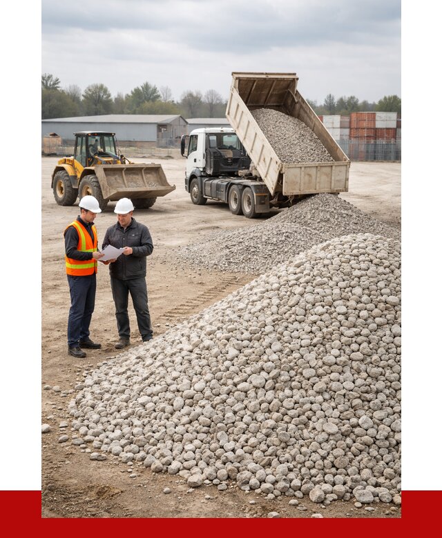 Известняковый щебень в Чехове от 1423 р. доставка | ПРОНЕРУДЧхв