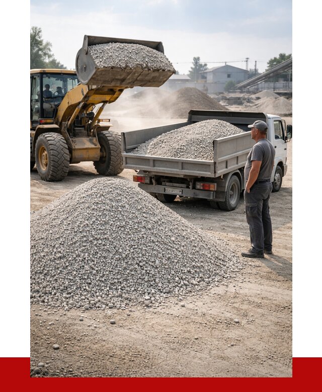 Известняковый щебень фр. 0-5 в Чехове от 4270 р. | ПРОНЕРУДЧхв
