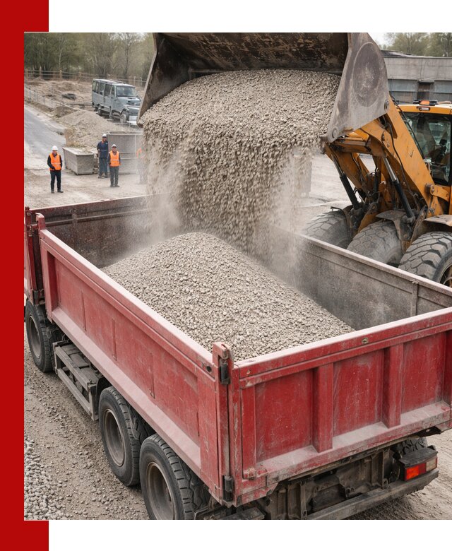 Купить известняковый щебень фракции 0-5 с доставкой в Чехове