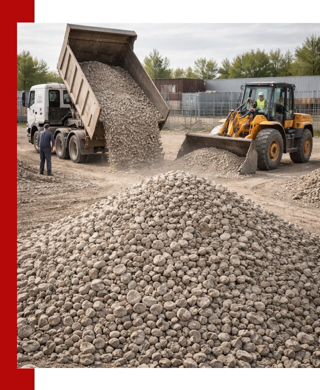 Доломитовый щебень фракции 20–41 с доставкой в Чехове