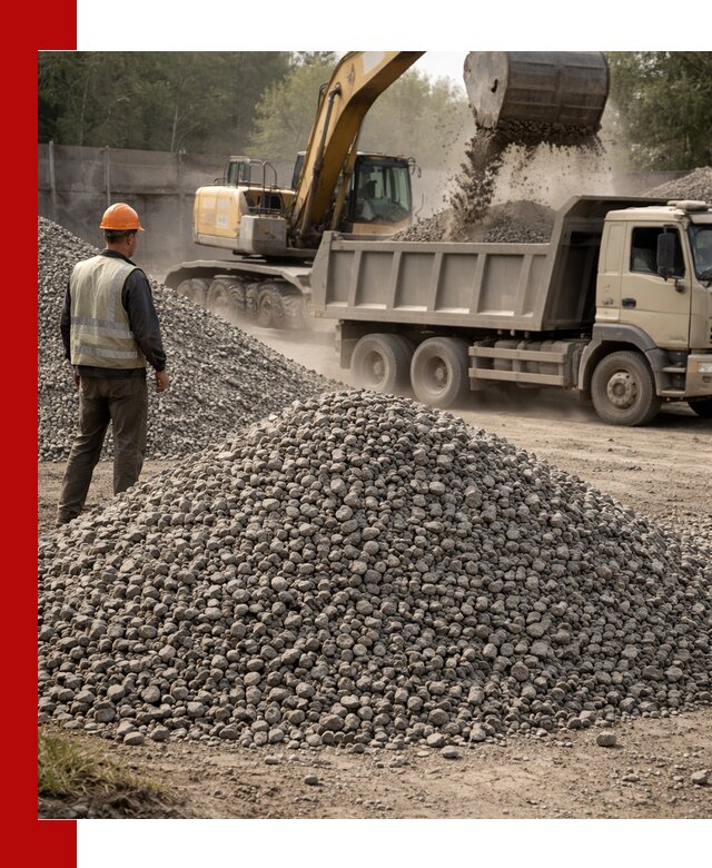 Шлаковый щебень фракция 5-20 с доставкой в Чехове
