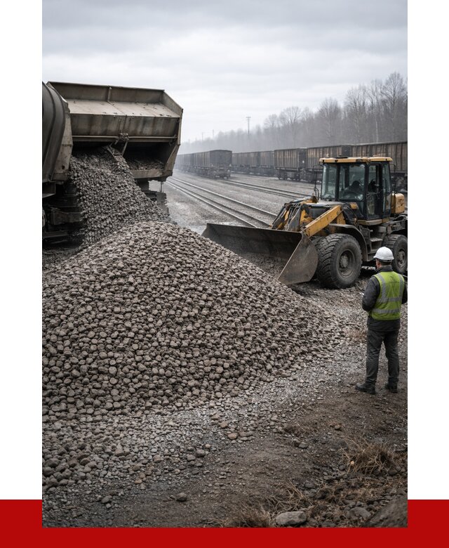 Купить железнодорожный щебень в Чехове от 2847 р. | ПРОНЕРУДЧхв