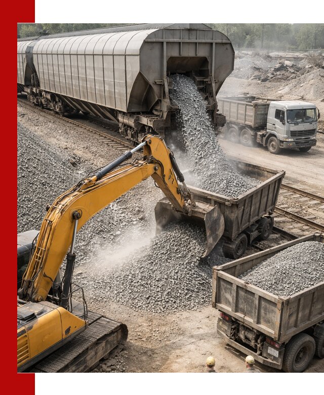 Доставка железнодорожного щебня в Чехове крупными партиями быстрого отгруза