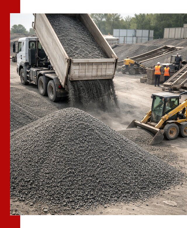 Вторичный щебень фракция 0–5 с доставкой в Чехове