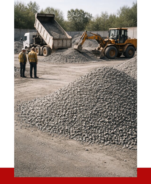 Вторичный щебень фр. 5-20 в Чехове от 1627 р. - ПРОНЕРУДЧхв