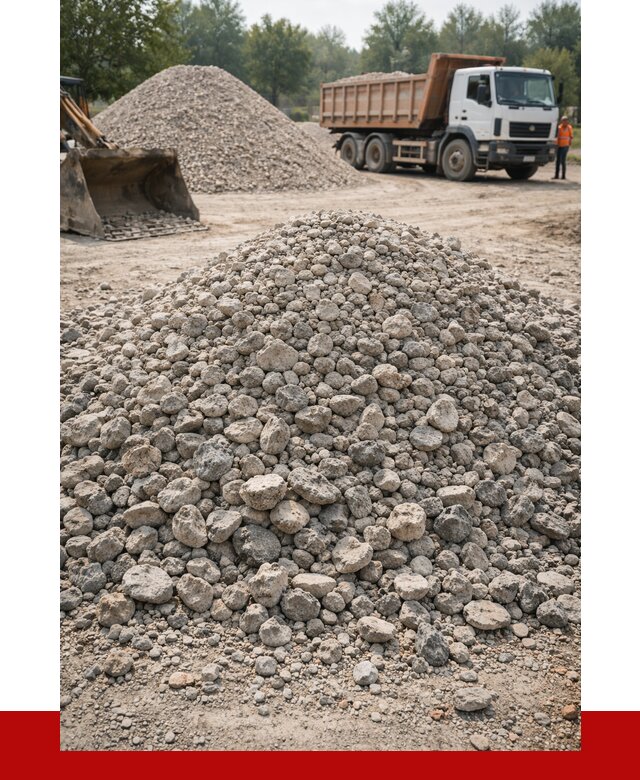 Вторичный щебень фракция 20-40 в Чехове от 2237 р ПРОНЕРУДЧхв