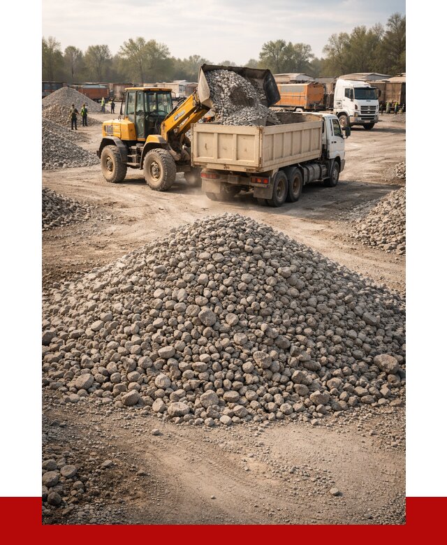 Вторичный щебень фракция 40-70 в Чехове от 1769 р, ПРОНЕРУДЧхв