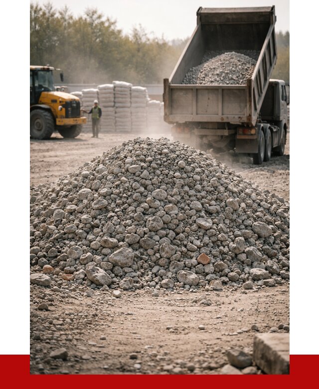 Вторичный щебень фракция 70-150 в Чехове от 1423 р. | ПРОНЕРУДЧхв