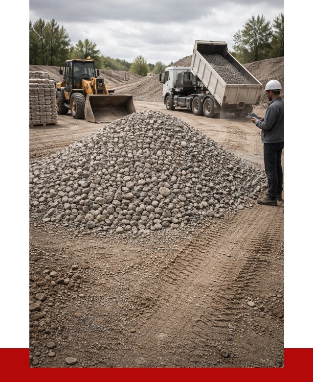 Купить бетонный щебень в Чехове, от 3253 р. ПРОНЕРУДЧхв