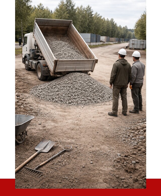 Бетонный щебень фракция 5-20 в Чехове от 3253 р., ПРОНЕРУДЧхв