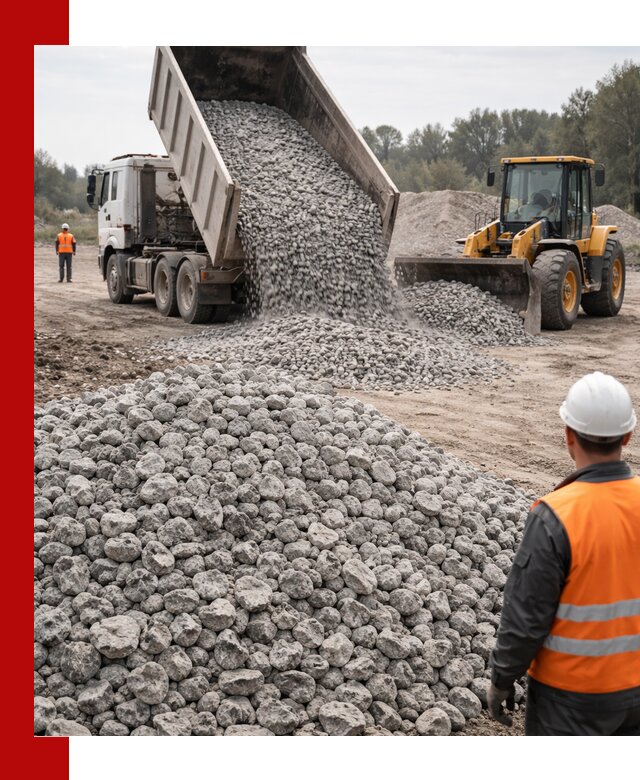 Доставка бетонного щебня фракции 20-40 в Чехове