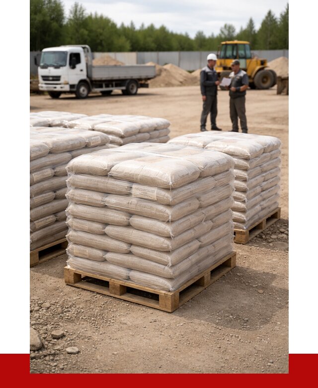 Карьерный песок в мешках в Чехове от 1220 р. - ПРОНЕРУДЧхв