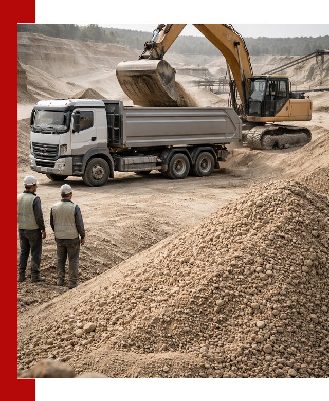 Карьерный крупнозернистый песок с доставкой в Чехове