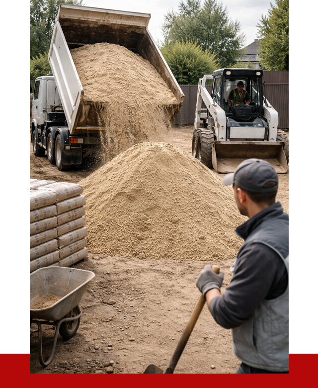 Мытый речной песок с доставкой в Чехове от 1474 р. | ПРОНЕРУДЧхв