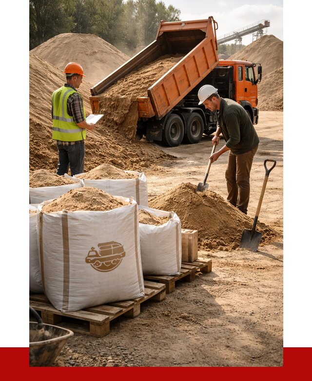 Строительный песок в Чехове от 2237 р. с доставкой, ПРОНЕРУДЧхв