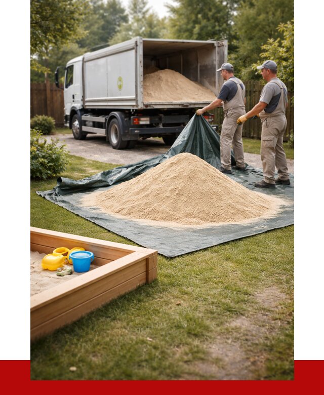 Песок для песочницы в Чехове от 1525 р. с доставкой, ПРОНЕРУДЧхв