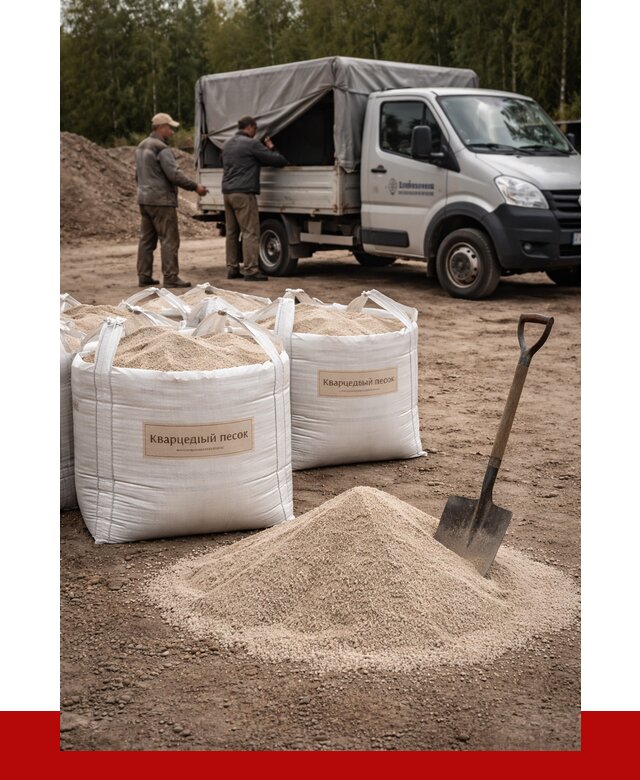 Кварцевый песок для пескоструя в Чехове от 4575 р. | ПРОНЕРУДЧхв