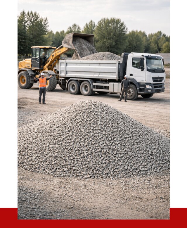 Купить мытый гравий в Чехове от 3558 р, доставка ПРОНЕРУДЧхв