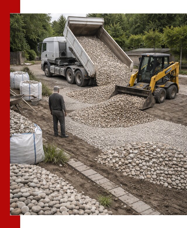 Доставка морской гальки оптом и в розницу в Чехове
