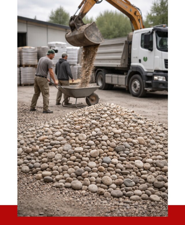 Галька декоративная в Чехове от 3253 р. за куб | ПРОНЕРУДЧхв