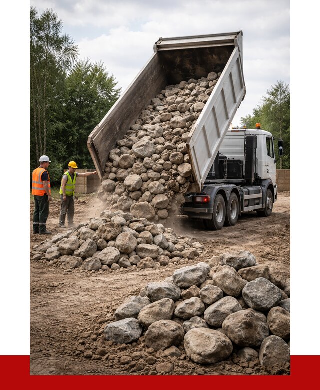 Купить булыжник в Чехове с доставкой от 4575 р. за куб | ПРОНЕРУДЧхв