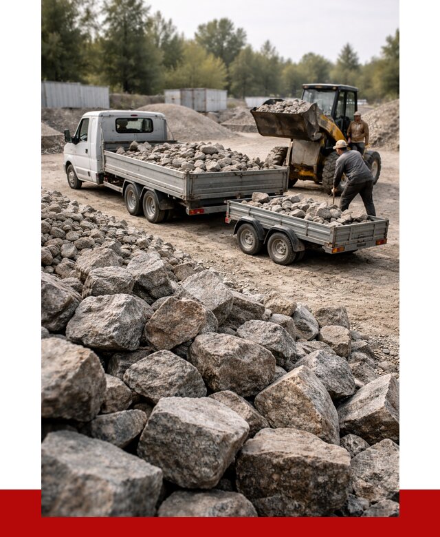 Купить бутовый камень гранитный в Чехове от 2847 р. | ПРОНЕРУДЧхв