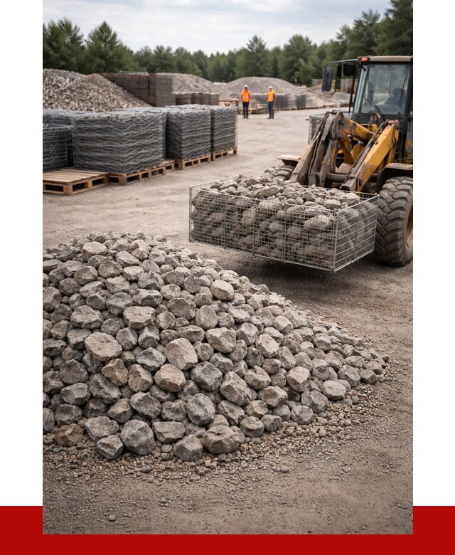 Камень для габионов фракция 70-150 в Чехове от 4270 р. | ПРОНЕРУДЧхв