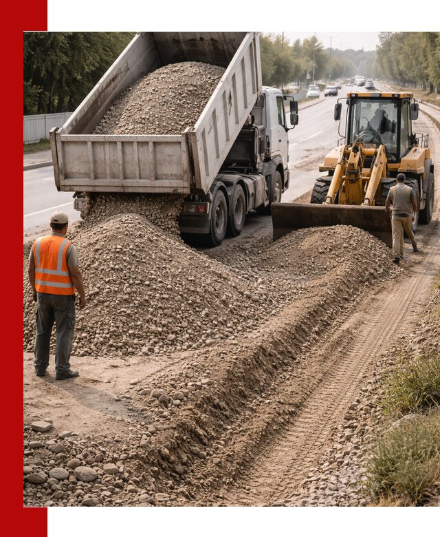 Опгс для устройства дорог и подсыпки в Чехове