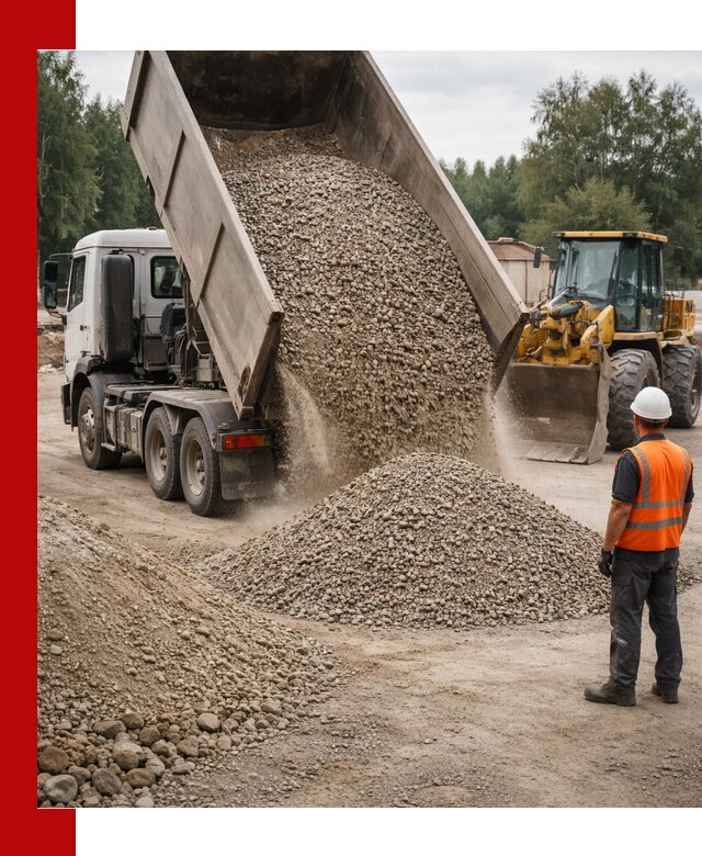 Доставка щпс в Чехове — щебеночно-песчаная смесь под заборы и дорожки