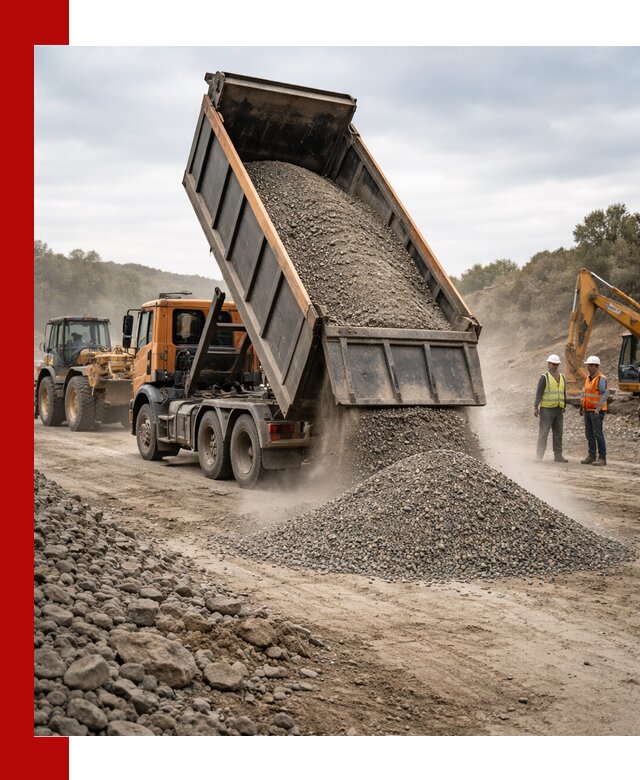 Щебёночно-песчаная смесь ЩПС С1 с доставкой в Чехове