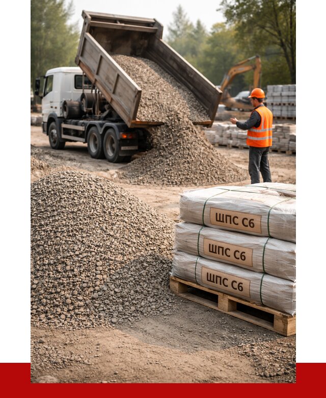 ЩПС С6 в Чехове с доставкой от 2237 р. за куб | ПРОНЕРУДЧхв