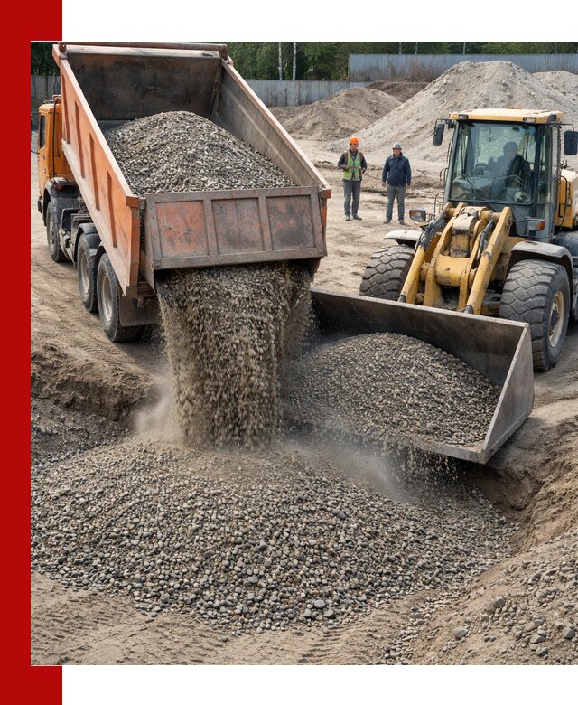 Доставка щпс С9 самосвалами по выгодным тарифам в Чехове