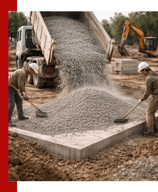 Доставка и продажа отсева для бетона в Чехове