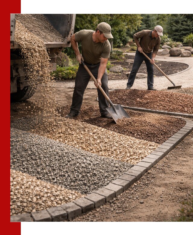 Декоративная крошка для ландшафта в Чехове — продажа и доставка