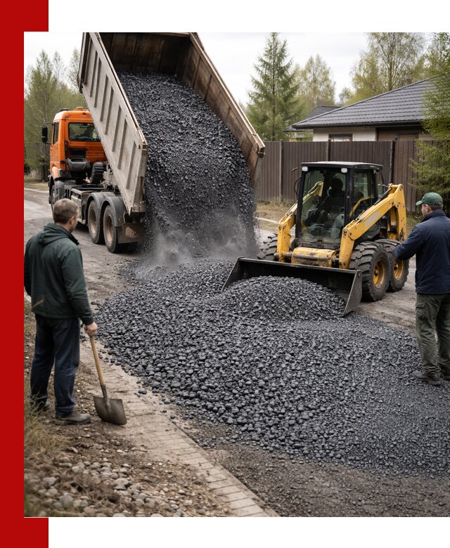 Крошка габбро с доставкой в Чехове для строительных работ