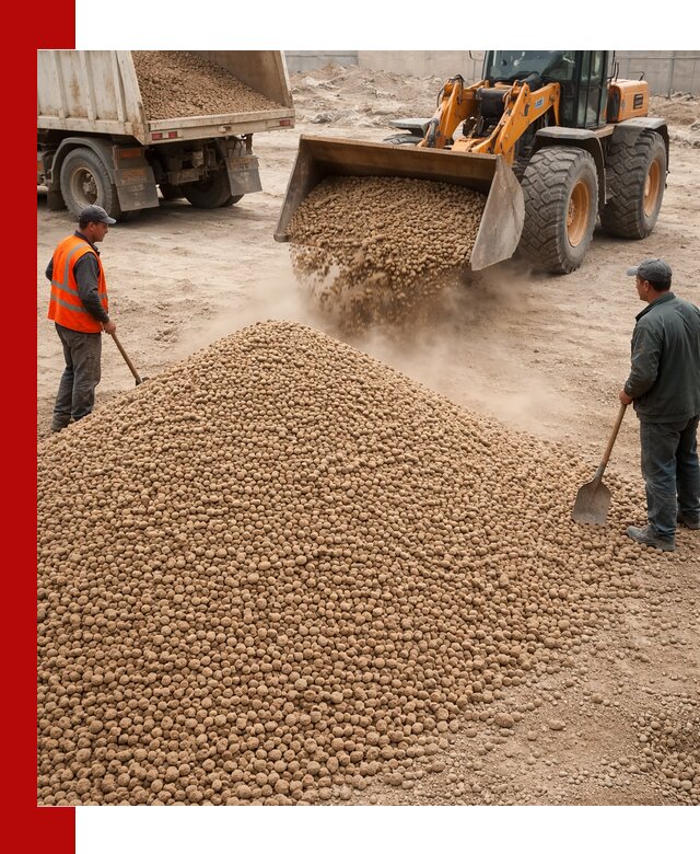 Керамзит фракция 10-20 с доставкой в Чехове