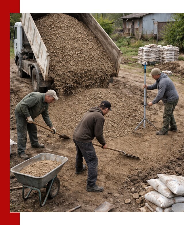 Керамзитовый песок с доставкой в Чехове оптом и в розницу