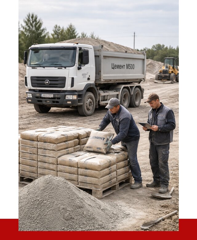 Купить цемент м500 с доставкой в Чехове от 5287 р. | ПРОНЕРУДЧхв