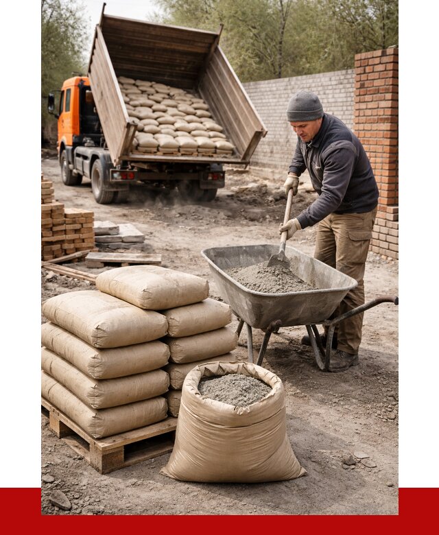 Купить сухую смесь для кладки в Чехове от 1220 р. | ПРОНЕРУДЧхв