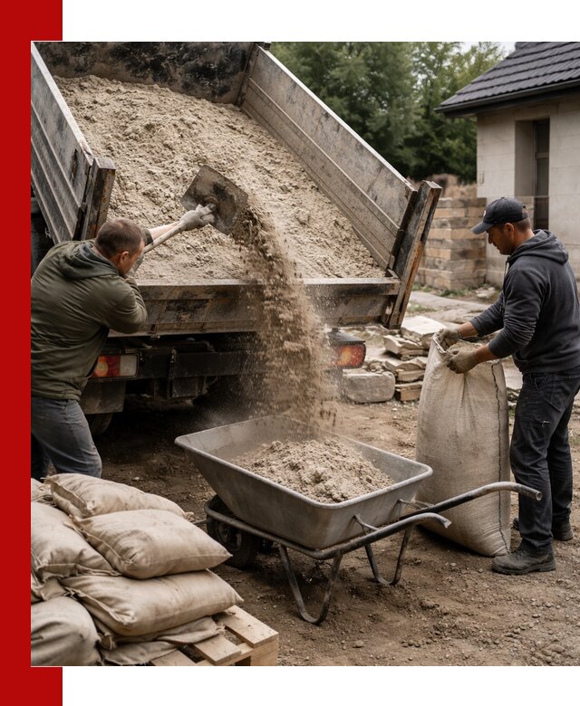 Качественная сухая смесь для кладки с доставкой в Чехове